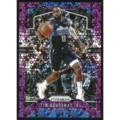 2019-20 Panini Prizm Prizms Fast Break Purple #77 Tim Hardaway Jr.