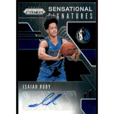2019-20 Panini Prizm Sensational Signatures #4 Isaiah Roby
