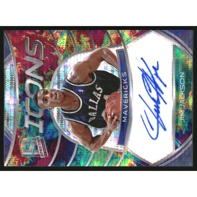 2019-20 Panini Spectra Icons Autographs Celestial #4 Jim Jackson