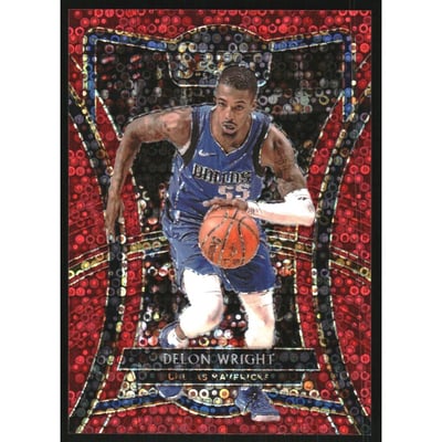 2019-20 Select Prizms Disco Red #156 Delon Wright