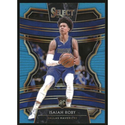 2019-20 Select Prizms Light Blue #62 Isaiah Roby