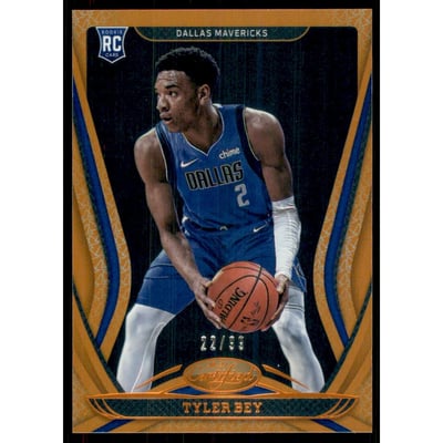 2020-21 Certified Mirror Orange #165 Tyler Bey