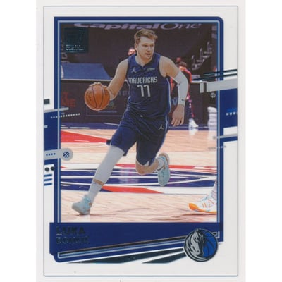 2020-21 Clearly Donruss #40 Luka Doncic