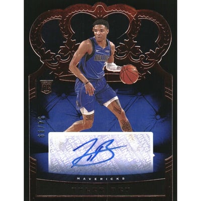 2020-21 Crown Royale Rookie Crown Autographs #31 Tyler Bey