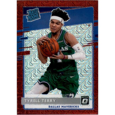2020-21 Donruss Optic Choice Red #181 Tyrell Terry RR