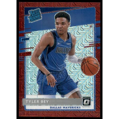 2020-21 Donruss Optic Choice Red #186 Tyler Bey RR