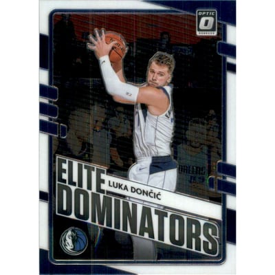 2020-21 Donruss Optic Elite Dominators #1 Luka Doncic