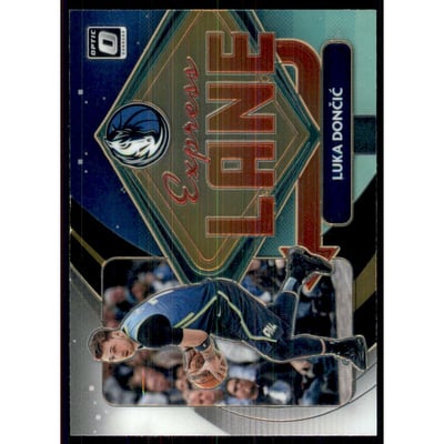 2020-21 Donruss Optic Express Lane #13 Luka Doncic