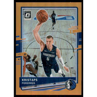 2020-21 Donruss Optic Orange #82 Kristaps Porzingis