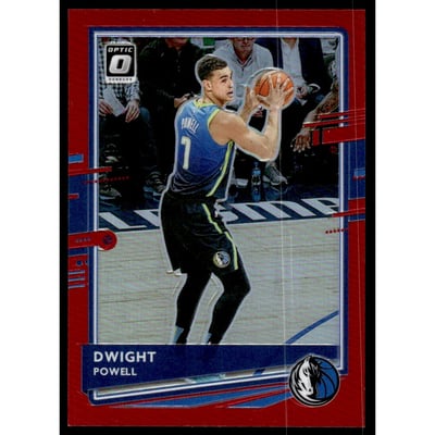 2020-21 Donruss Optic Red #45 Dwight Powell