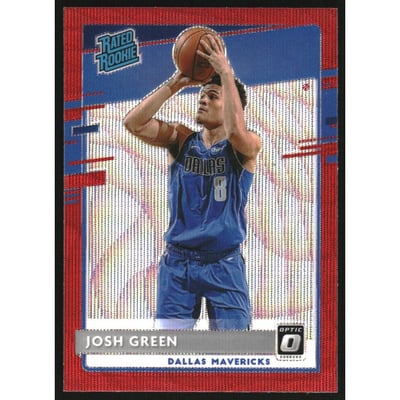 2020-21 Donruss Optic Red Wave #168 Josh Green RR