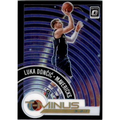 2020-21 Donruss Optic T-Minus 3 2 1 Purple #10 Luka Doncic