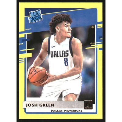 2020-21 Donruss Yellow Flood #234 Josh Green RR
