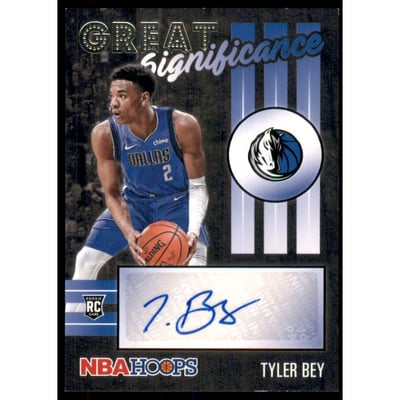 2020-21 Hoops Great SIGnificance #86 Tyler Bey