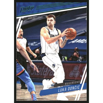2020-21 Panini Chronicles Green #70 Luka Doncic/Prestige