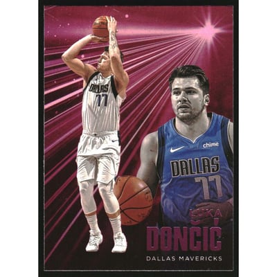 2020-21 Panini Chronicles Pink #228 Luka Doncic/Essentials