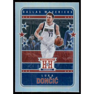 2020-21 Panini Chronicles Silver #554 Luka Doncic/Hometown Heroes Optic