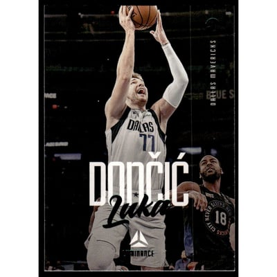 2020-21 Panini Chronicles Teal #160 Luka Doncic/Luminance