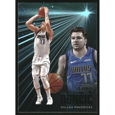 2020-21 Panini Chronicles Teal #228 Luka Doncic/Essentials