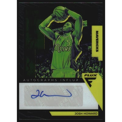 2020-21 Panini Flux Influx Autographs #24 Josh Howard