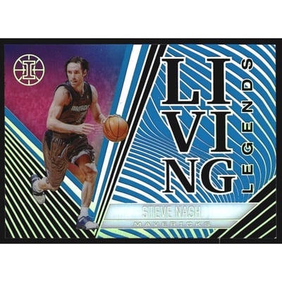 2020-21 Panini Illusions Living Legends Sapphire #12 Steve Nash