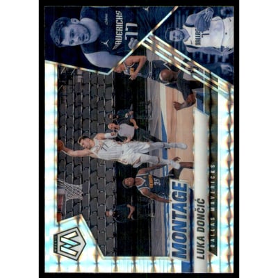 2020-21 Panini Mosaic Montage Mosaic #19 Luka Doncic
