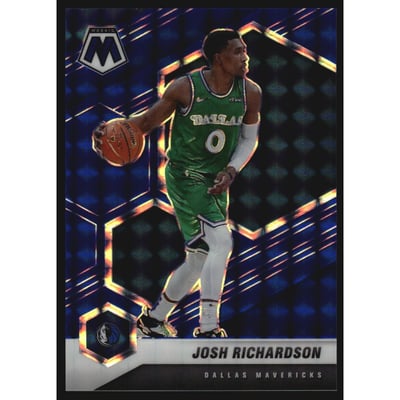 2020-21 Panini Mosaic Mosaic Blue #148 Josh Richardson