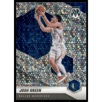 2020-21 Panini Mosaic Mosaic Fast Break Silver #230 Josh Green