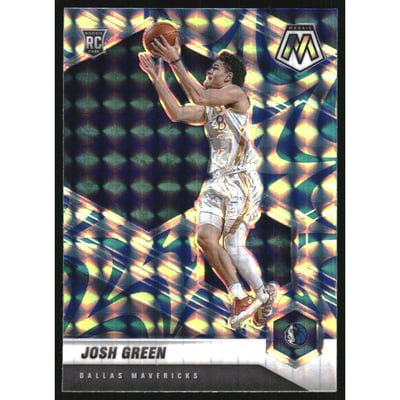 2020-21 Panini Mosaic Mosaic Reactive Blue #230 Josh Green