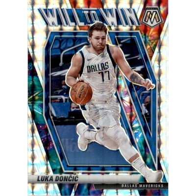 2020-21 Panini Mosaic Will to Win Mosaic #12 Luka Doncic
