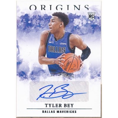 2020-21 Panini Origins Rookie Autographs #36 Tyler Bey