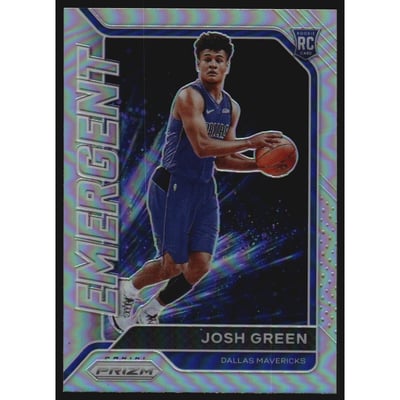 2020-21 Panini Prizm Emergent Prizms Silver #22 Josh Green