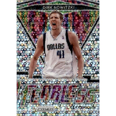 2020-21 Panini Prizm Fearless Fast Break #17 Dirk Nowitzki