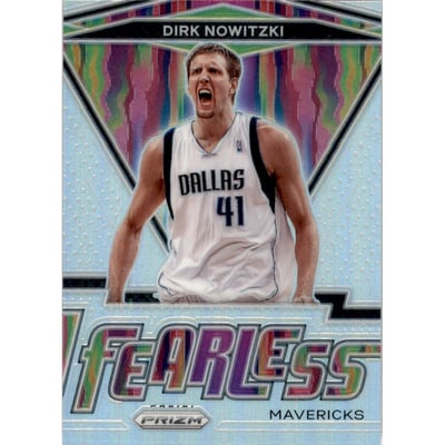 2020-21 Panini Prizm Fearless Prizms Silver #17 Dirk Nowitzki