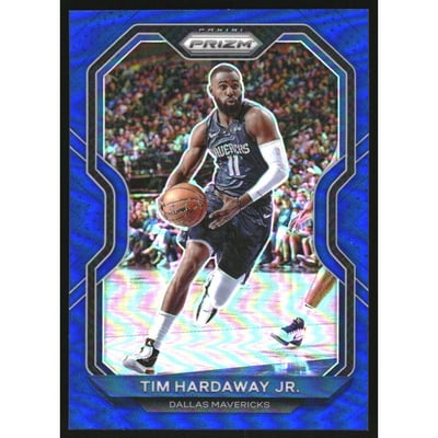 2020-21 Panini Prizm Prizms Blue #52 Tim Hardaway Jr.
