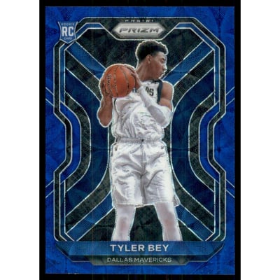 2020-21 Panini Prizm Prizms Choice Blue #251 Tyler Bey
