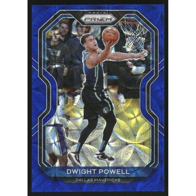 2020-21 Panini Prizm Prizms Choice Blue #83 Dwight Powell