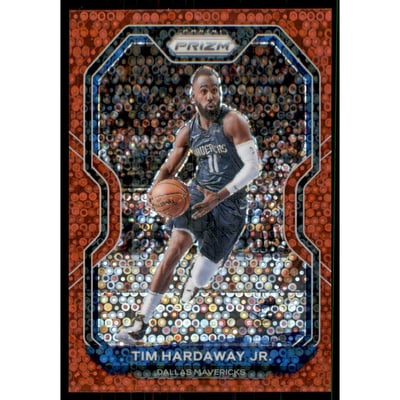 2020-21 Panini Prizm Prizms Fast Break Red #52 Tim Hardaway Jr.
