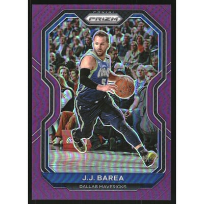 2020-21 Panini Prizm Prizms Purple #84 J.J. Barea