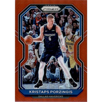 2020-21 Panini Prizm Prizms Red #18 Kristaps Porzingis