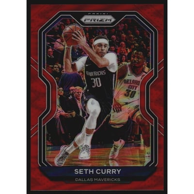 2020-21 Panini Prizm Prizms Red #194 Seth Curry