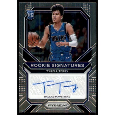 2020-21 Panini Prizm Rookie Signatures #39 Tyrell Terry