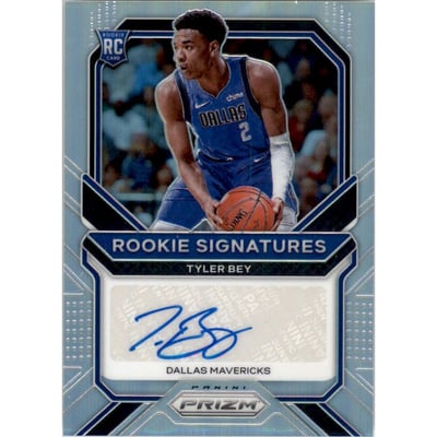 2020-21 Panini Prizm Rookie Signatures Prizms Silver #7 Tyler Bey