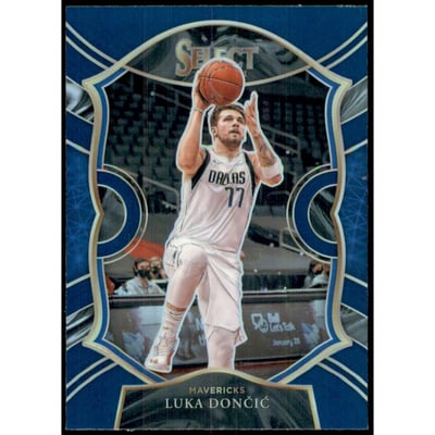2020-21 Select Prizms Blue #15 Luka Doncic