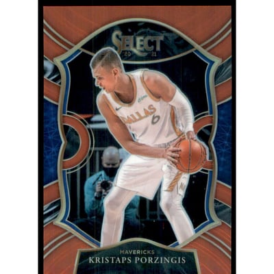 2020-21 Select Prizms Red #43 Kristaps Porzingis