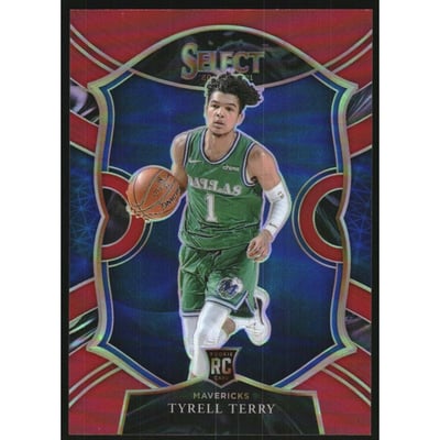 2020-21 Select Prizms Red #91 Tyrell Terry