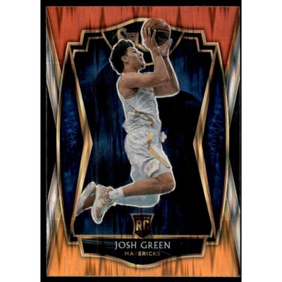 2020-21 Select Prizms Red White Orange Flash #192 Josh Green