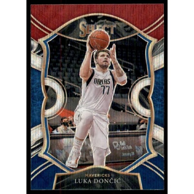 2020-21 Select Prizms Tri-Color #15 Luka Doncic