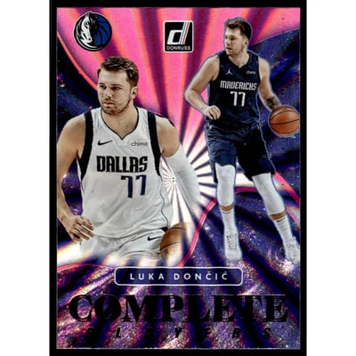 2021-22 Donruss Complete Players Holo Pink Laser #3 Luka Doncic