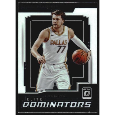 2021-22 Donruss Optic Elite Dominators #17 Luka Doncic